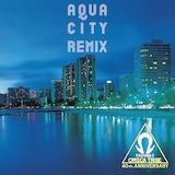 杉山清貴&オメガトライブ「S.Kiyotaka & Omegatribe 40th Anniversary『REMIX COMPLETE BOX』」より、「DISC 1 AQUA CITY REMIX」ジャケット。