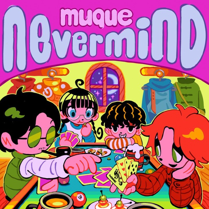 muque「nevermind」ジャケット