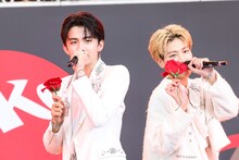 左から高桑真之、芳賀柊斗（ともにLienel）。（撮影：笹森健一）