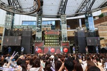 ICExのパフォーマンスの様子。（撮影：笹森健一）