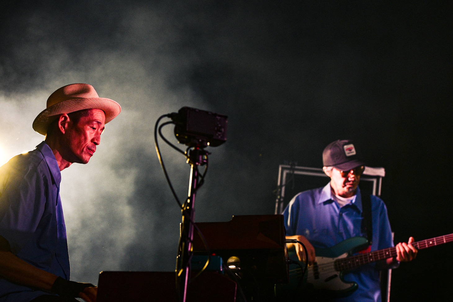 松田浩二と笹沼位吉。（Photo by Teppei Kishida）