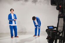 小笠原海と船津稜雅。