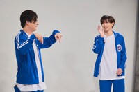 小笠原海と船津稜雅。