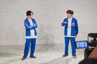 小笠原海と船津稜雅。