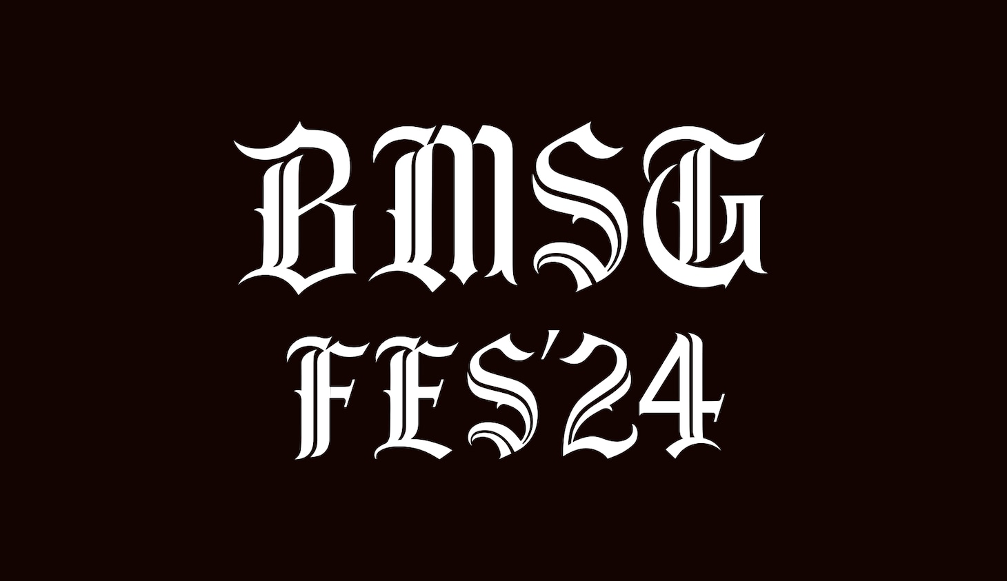 「BMSG FES'24」ロゴ