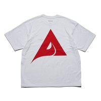 アルファミュージック×Vektor shopコラボレーションTシャツ（白 / バック）