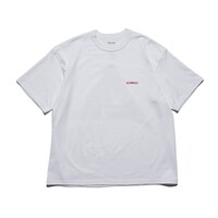 アルファミュージック×Vektor shopコラボレーションTシャツ（白 / フロント）