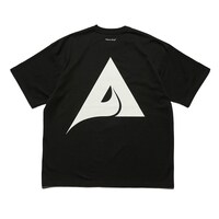 アルファミュージック×Vektor shopコラボレーションTシャツ（黒 / バック）