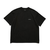 アルファミュージック×Vektor shopコラボレーションTシャツ（黒 / フロント）