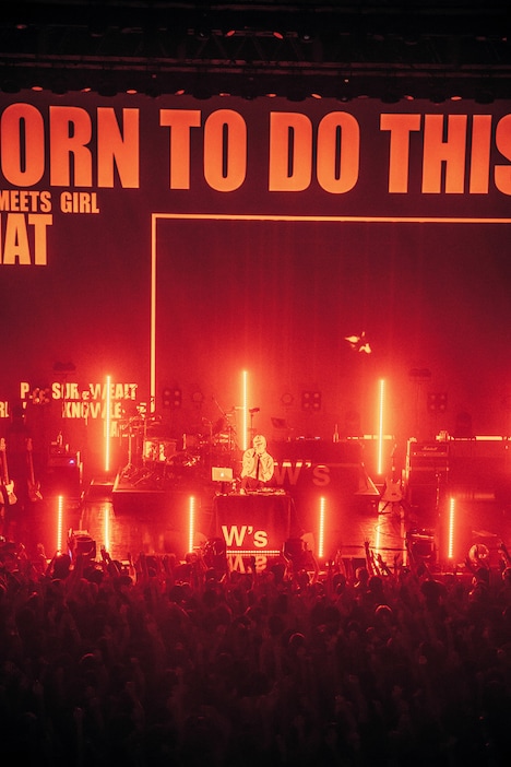 WurtS「WurtS LIVEHOUSE TOUR III」東京・Zepp Haneda(TOKYO)公演の様子。(撮影:小田部伶)