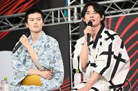 トークコーナーの様子。