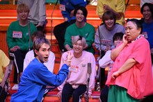 ジャン海渡（SUPER★DRAGON）の“胸キュン演技”の様子。