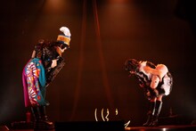 チャラン・ポ・ランタン結成15周年記念公演「RANTAN-CIRCUS～とおまわりしつつ、とおあまりいつつ～」の様子。（Photo by Masayo）