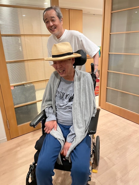 上田禎とリリー・フランキー。