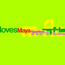 m-flo loves Maya「HyperNova」配信ジャケット