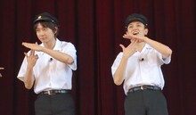 Travis Japanの中村海人、宮近海斗。(c)フジテレビ