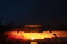 「Mrs. GREEN APPLE ゼンジン未到とヴェルトラウム～銘銘編～」神奈川・横浜スタジアム公演の様子。