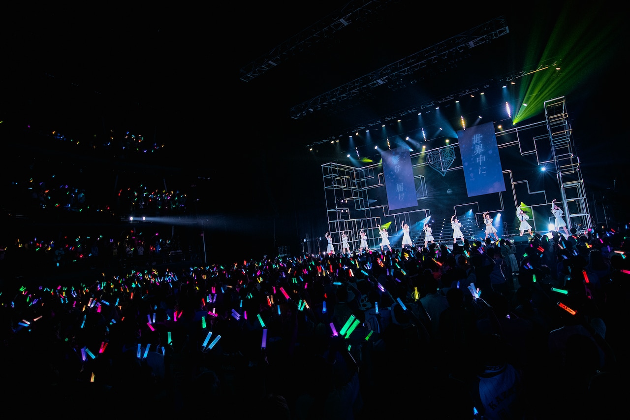 10色のペンライトで埋め尽くされたTOKYO DOME CITY HALL