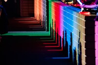 「私立恵比寿中学 15th Anniversary Tour 2024 ～the other side of indigo hour～」市川市文化会館公演の様子。