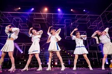 「STAY POP」を歌うえびちゅう低学年メンバー。