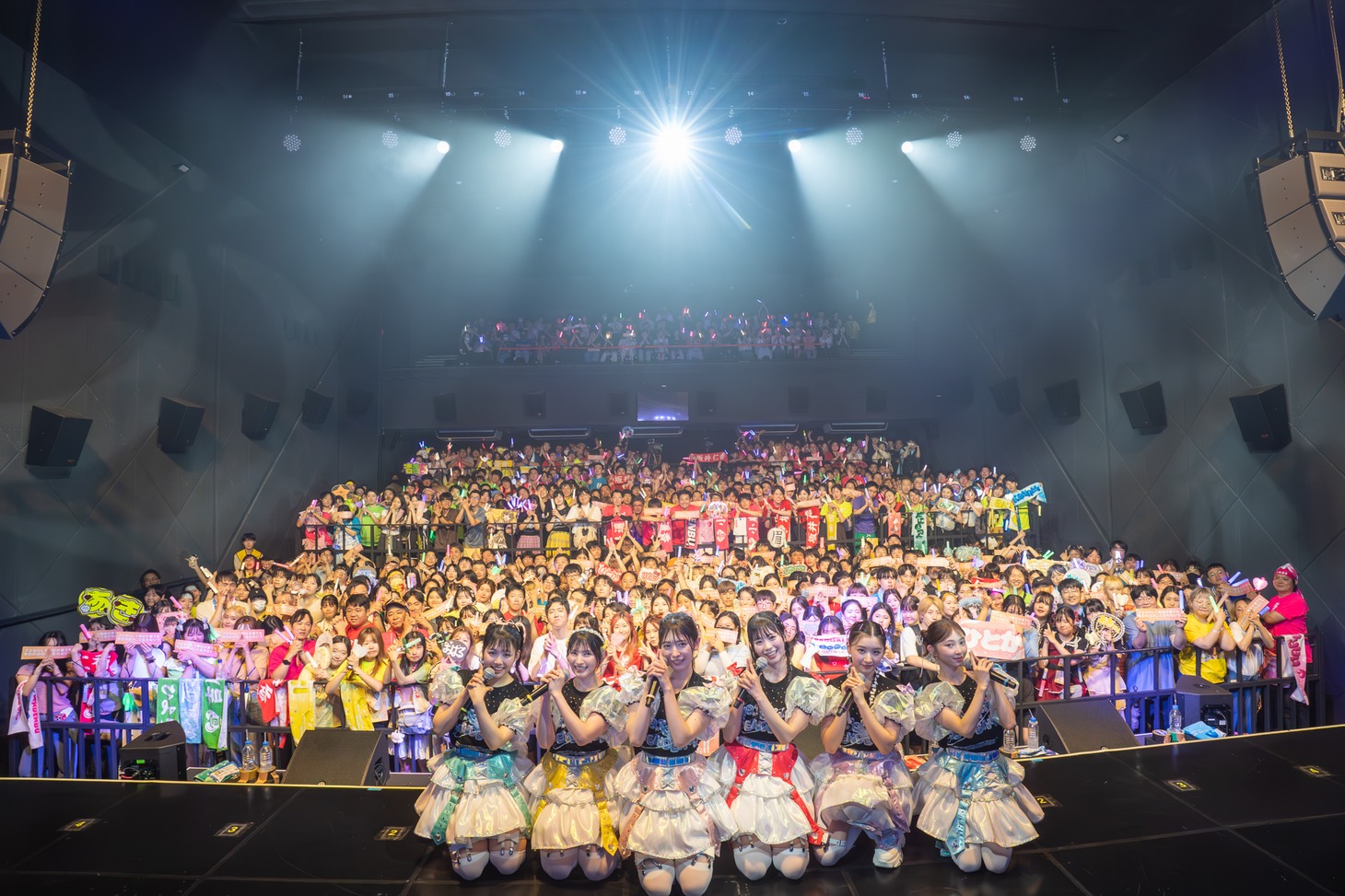 「超ときめき♡宣伝部のきみのハートにロックオンTOUR 2024」韓国公演の様子。