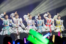 「超ときめき♡宣伝部のきみのハートにロックオンTOUR 2024」韓国公演の様子。