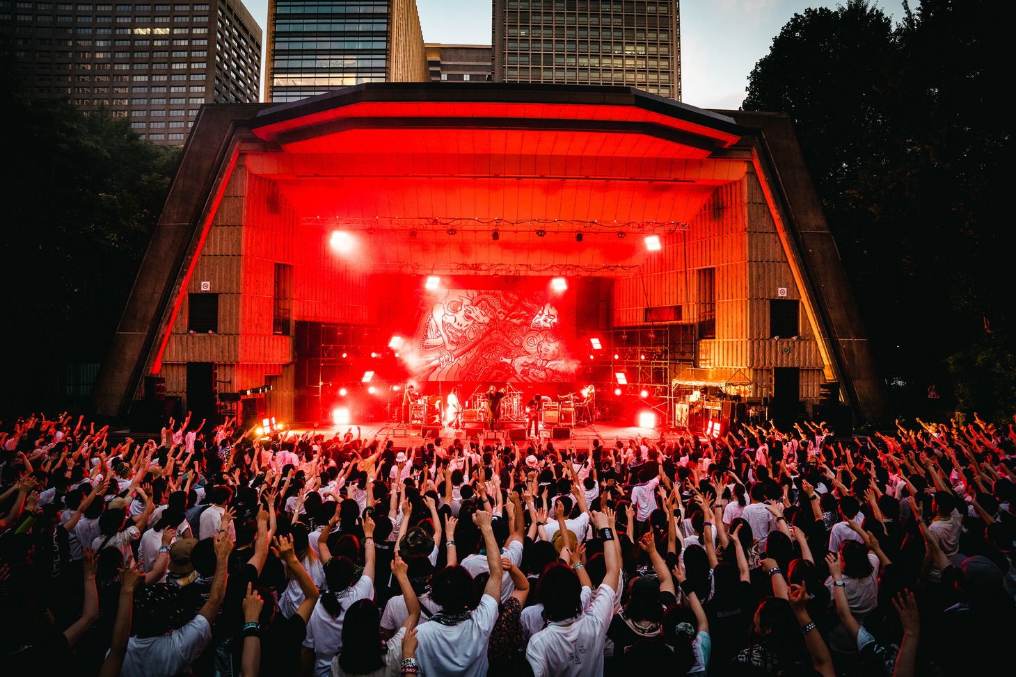 「THE BACK HORN『KYO-MEIワンマンライブ』～第五回夕焼け目撃者～」の様子。（Photo by RUI HASHIMOTO [SOUND SHOOTER]）