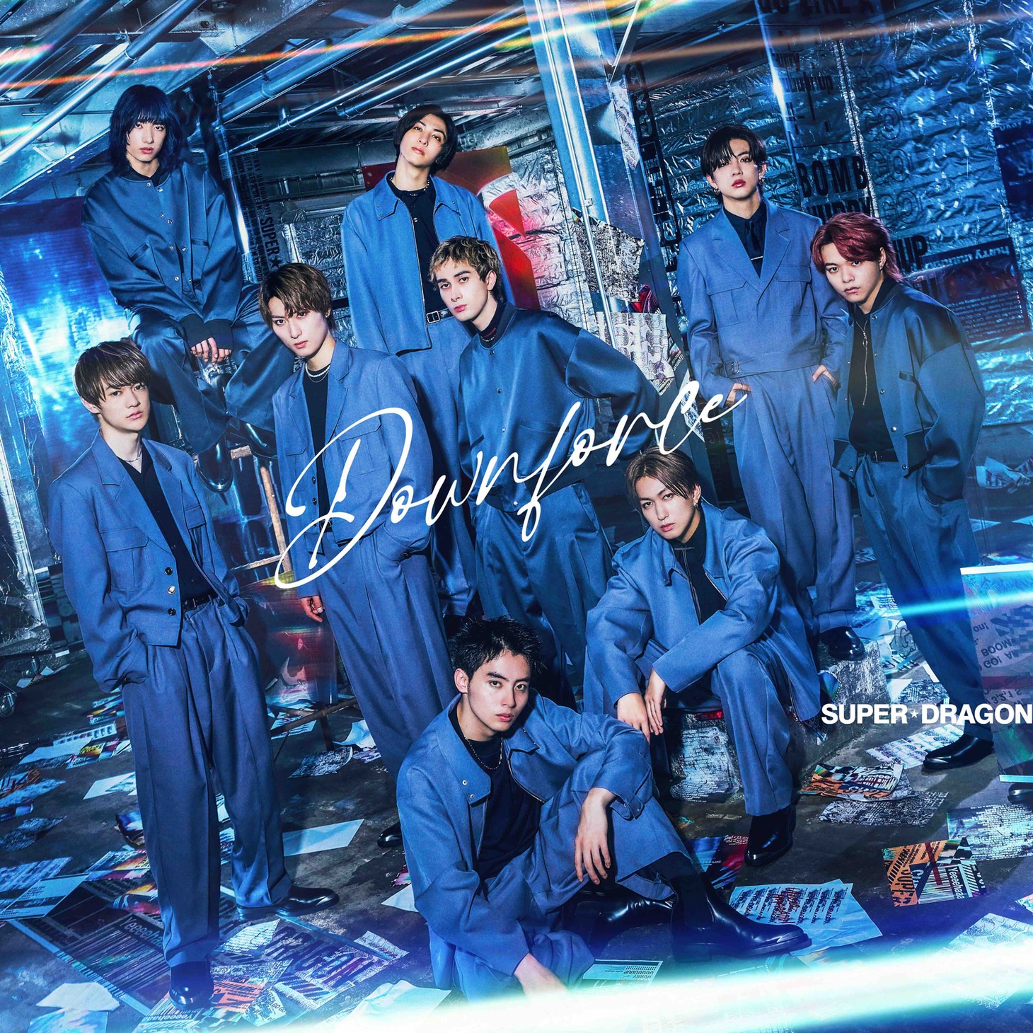 SUPER★DRAGON「Downforce」初回限定盤Aジャケット