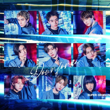 SUPER★DRAGON「Downforce」初回限定盤Bジャケット