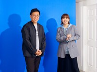 左から古家正亨、土岐麻子。