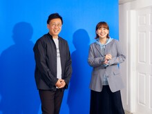 左から古家正亨、土岐麻子。