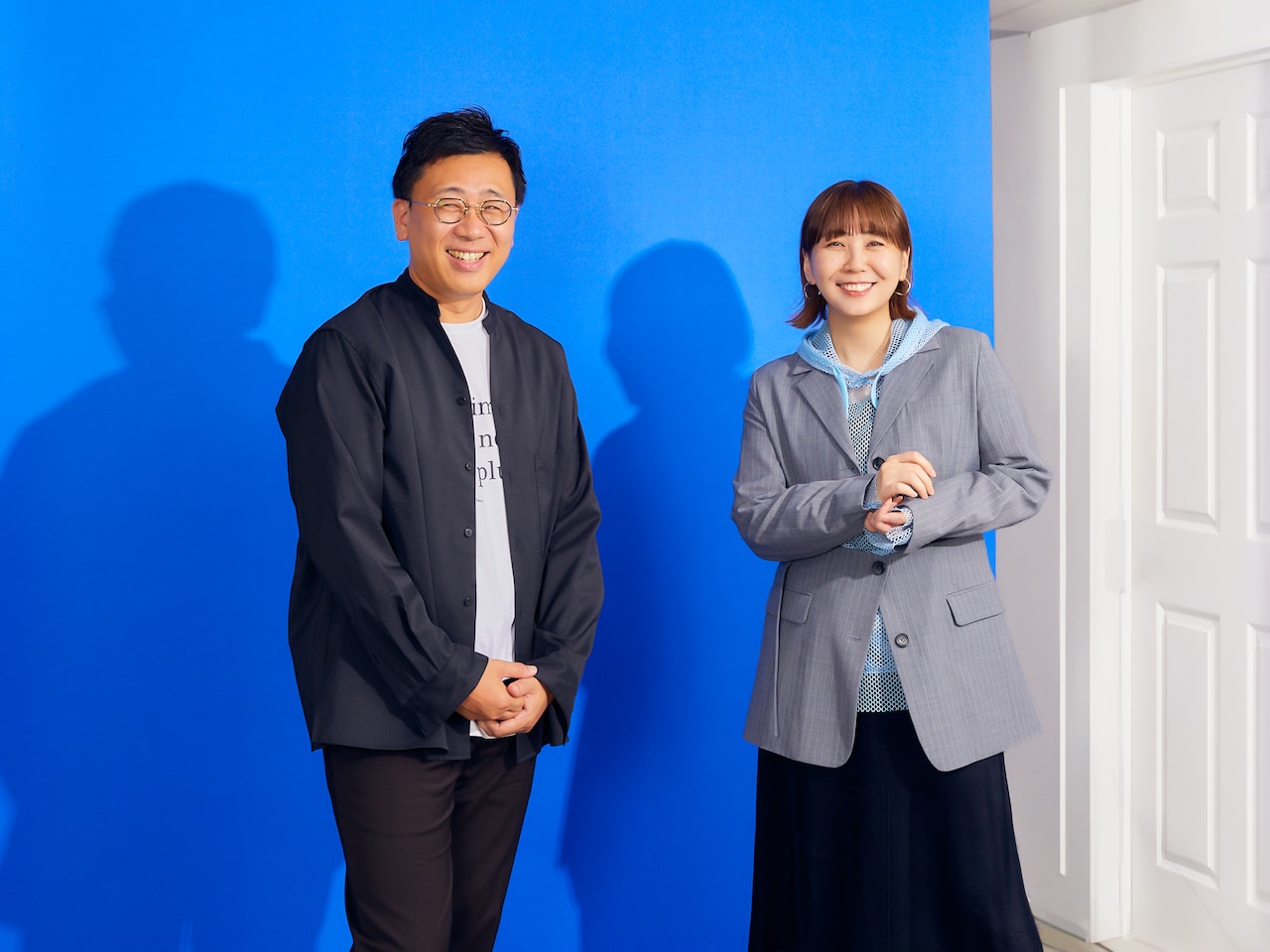 左から古家正亨、土岐麻子。