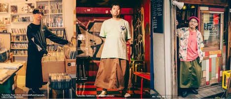 lesskirt製スカートの着用イメージ。