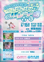 「エレクトリックリボン定期公演 エレクトリックパレードvol.8-和田輪加入SP-」告知画像