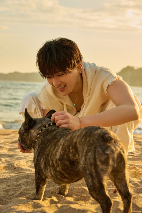 八木勇征×IRIEBEACHビジュアル