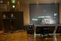 「YOSHIKI＋発表記者会見」の様子。