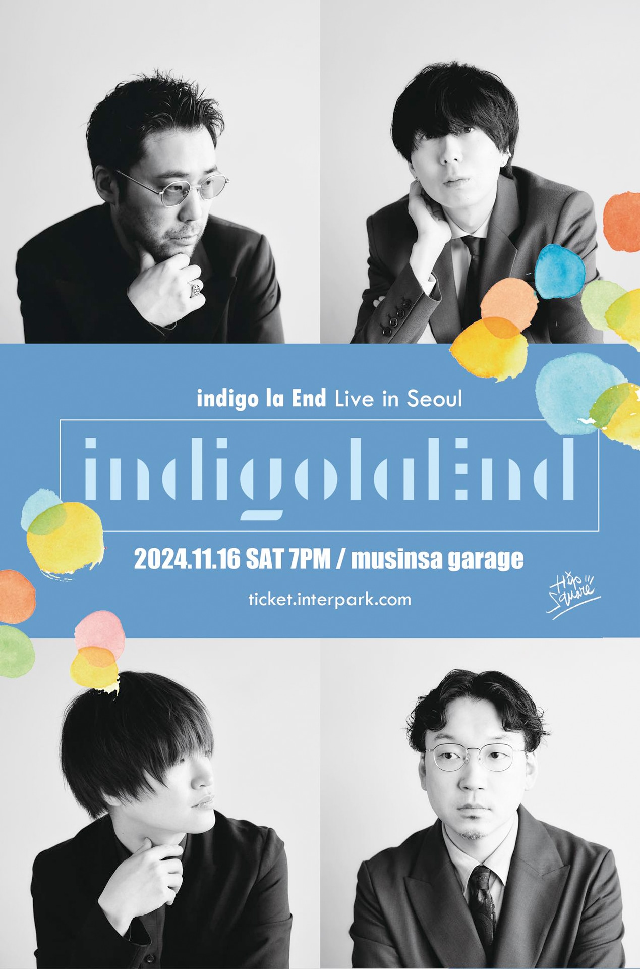indigo la End初の韓国単独ライブ開催 | JOYSOUND 音楽ニュース