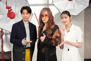 左から山崎育三郎、高見沢俊彦、井桁弘恵。(c)日本テレビ