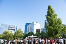 私立恵比寿中学（姉）のライブの様子。