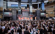 ONE N' ONLYとSWAG。（撮影：米山三郎）