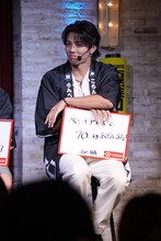 「ベンチプレスで70kgあげれる方」を探す武知海青。