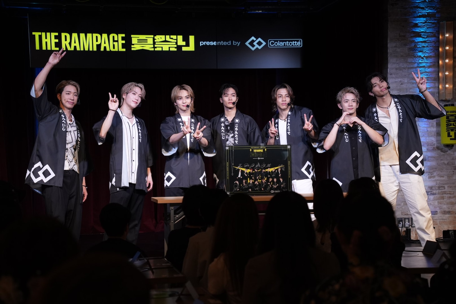 「THE RAMPAGE 夏祭り presented by Colantotte」の様子。