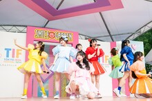 初ライブを披露したCUTIE STREET。