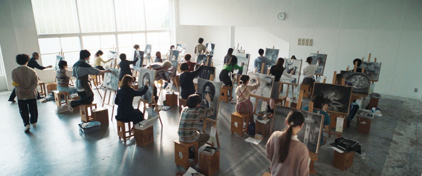 「Making of ブルーピリオド」より。 (c)山口つばさ／講談社 (c)2024映画「ブルーピリオド」製作委員会