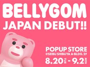 BELLYGOMポップストアの告知ビジュアル。