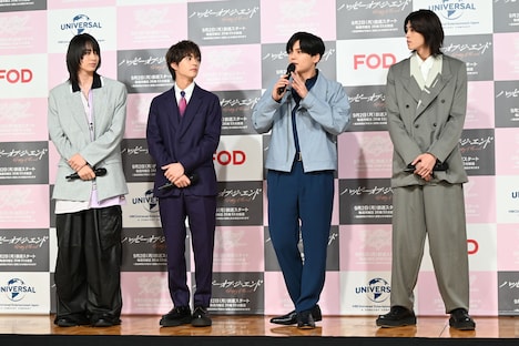 トークセッションの様子。