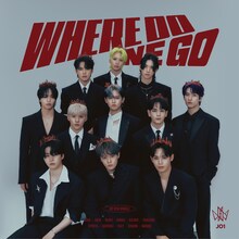 JO1「WHERE DO WE GO」初回限定盤Bジャケット (c)LAPONE Entertainment