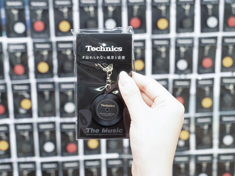 プレイリストを再生できるキーホルダー。