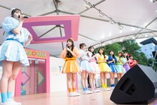 「TIF2024」でステージデビューを果たしたCUTIE STREET。