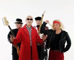 爆風スランプ26年ぶり新曲は「IKIGAI」ジャケットはサザン関口和之が描き下ろした似顔絵